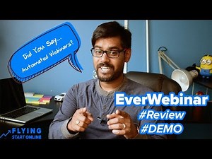 EverWebinar Review & Demo by Ritoban C. - 2017 Edition. (Yes, We ACTUALLY Use It)