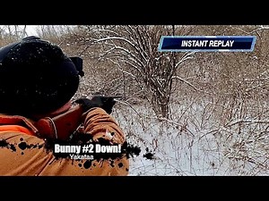 Rabbit Hunting Catch & Cook! Deep Fried Rabbit!