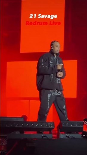 21 SAVAGE 🥷 Redrum live #21savage #live #new