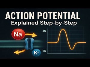 Action Potential Graph EXPLAINED STEP BY STEP! (Includes Na & Potassium Gates and Refractory!)