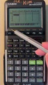 Normal Distribution Part 1 Find Area (or Probability) Given Z-Scores Casio fx9750Giii