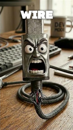 How your charger feels when you pull the wire ⚡️💀 #shorts