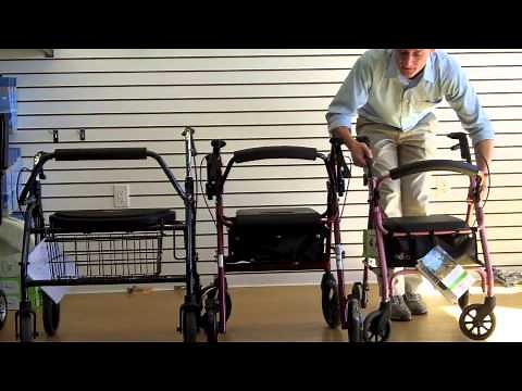 Rollators: How to Select a Rollator - Important Considerations by Home Health Depot - Los Angeles CA