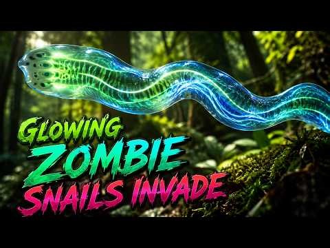 😱 Alien Parasite Turns Snails Into Glowing Zombies! 🌟 Discover the Horror in North America!