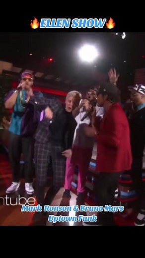 The Ultimate Uptown Funk Experience on Ellen Show