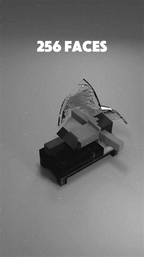 Blender 3D Cloth simulation in Minecraft🛌😴 #clothsimulation #blender #3d #minecraft #steve | Blender Tips