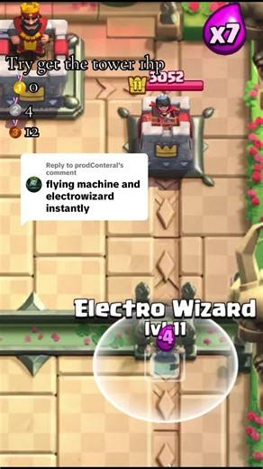 Clash Royale Strategy: Tower at 1 HP