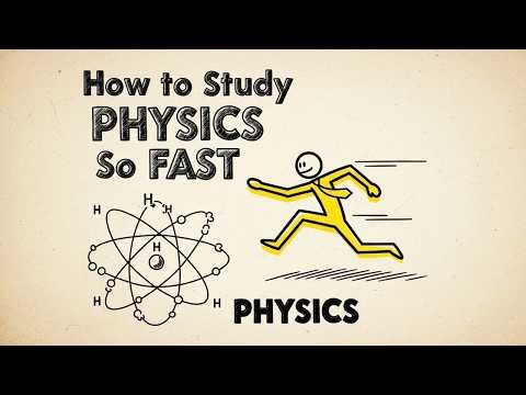 How to Study PHYSICS So FAST That It Feels Like Magic