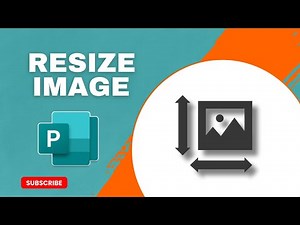 How to Resize a Image in Publisher Document