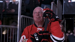 "When I saw the video of when I played, that was really nice." Watch as Dennis Hull returns to the ice for #OneMoreShift with the Blackhawks. | Chicago Blackhawks