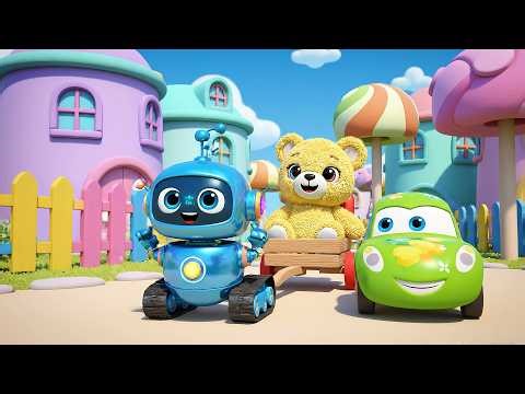 Tiny Robot Goes Beep Beep Bop | Futuristic Robot Dance & Kids Song