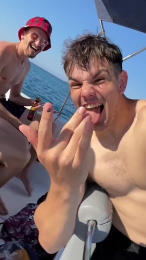 Leisure Boating Fun with Friends on the Water