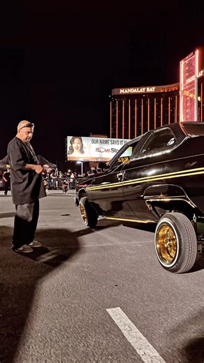 Part 3: Franks Super Hop Las Vegas... @santa.maria.carclub 🫡 #lowrider #carhops #carhopping #lasvegas | Abelina Avalos