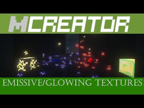How to get Emissive textures on your Mcreator mod (Mcreator Tutorial)