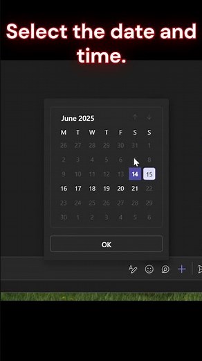 How to schedule the delivery of a Microsoft Teams message #teams #microsoft #microsoftteams