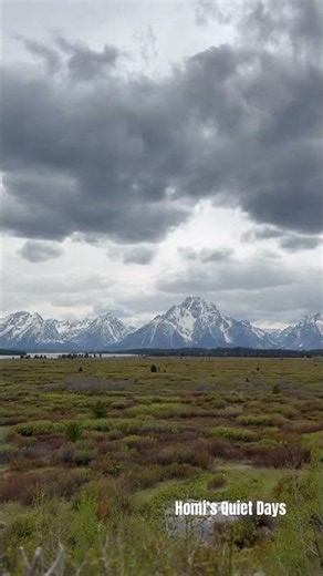 This place doesn't feel real... | The Majestic Grand Teton 🏔️#wyoming
