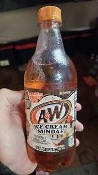 A&W Ice Cream Sundae Soda Review