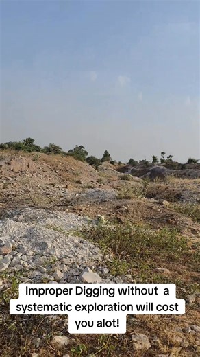 1.6K views · 29 reactions | Trial-and-Error Mining is expensive! Do your homework, understand the geology, plan your operations ,or you’ll pay heavily for mistakes. #SmartMining #GeologyMatters #MiningInnovation | NC Gideon | Facebook