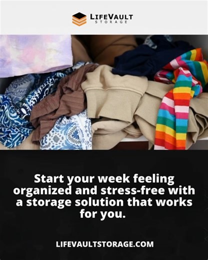 Clear the clutter, clear your mind. Start your week feeling organized and stress-free with a storage solution that works for you. Whether it’s extra household items, seasonal gear, or business inventory, LifeVault Storage in Mansfield makes it easy to reclaim your space and peace of mind. ✅ Clean, secure, drive-up units ✅ Simple online rentals Take the first step toward a clutter-free life today! 📲 Rent online in minutes: LifeVaultStorage.com #mansfieldohio #lifevaultstorage #selfstorage #declu