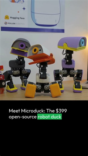 Meet Microduck: The $399 Open-Source Robot Duck