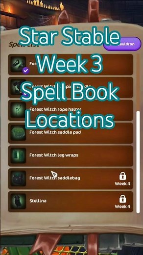 Star Stable Halloween Week 3 Spell Book Locations #sso #starstable #halloweenfestival