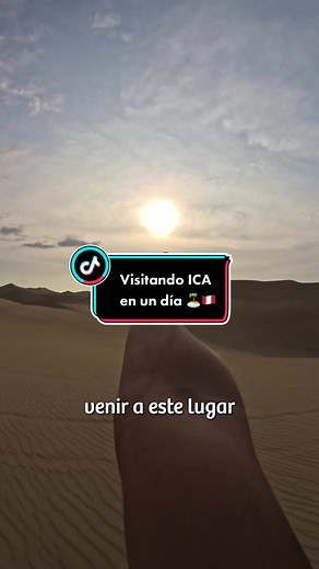 ¡Destinos imperdibles en el sur peruano! 🏝️☀️ Ica es uno de esos lugares que se pueden visitar en cualquier momento. El clima siempre es cálido, y sus atractivos generan experiencias distintas de acuerdo a la temporada. Si aún no tienes planes para Semana Santa, coge tu mochila y date un salto por la ciudad. 🎒. Recuerda siempre contratar un servicio autorizado para garantizar la mejor experiencia en este destino. #MarcaPerú #ElTurismoAyuda @YTúQuéPlanes 🇵🇪