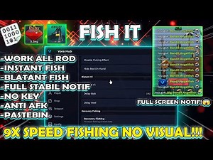 🔥 FISH IT ROBLOX SCRIPT PASTEBIN 2026!😱 AUTO SECRET + 9X SPEED FISHING (NO KEY & NO VISUAL) 🔑