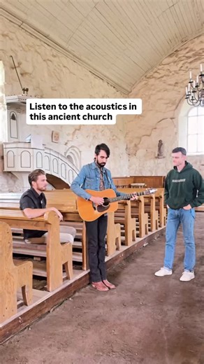 2.9K views · 3.8K reactions | Second song we recorded in an ancient “model #church ” In #finland ! It’s amazing to share that the guitar we used was on the original recording of this song with the greats such as JD Crowe, and @doylelawson he will find it on the record named ”model church” #bluegrass #acustic #gospel #harmony | Mo Pitney | Facebook