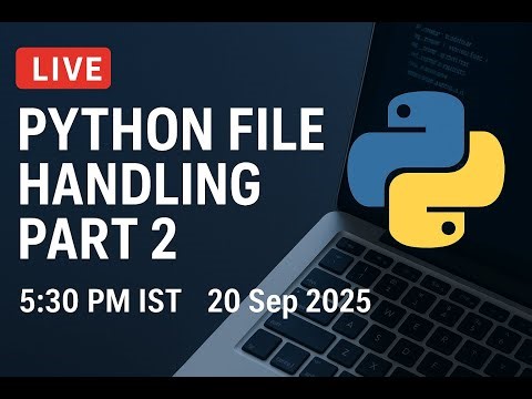 Python File Handling | Part 2
