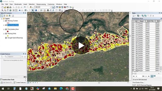 Spatial Join in ArcGIS is not there to select or highlight features only. It is about putting data into the attribute table, based on where things are. It works like this: ✔️The tool identifies… | Saif ul Rehman