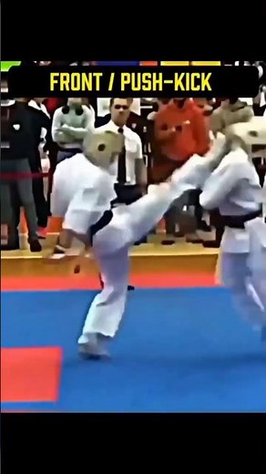 Learn The Most POWERFUL Front Kick Technique RIGHT NOW 🥋💥 #martialartstraining #taekwondo #frontkick