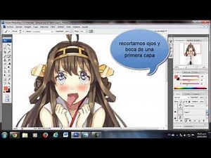 Como editar una cara Ahegao anime en photoshop - kancolle