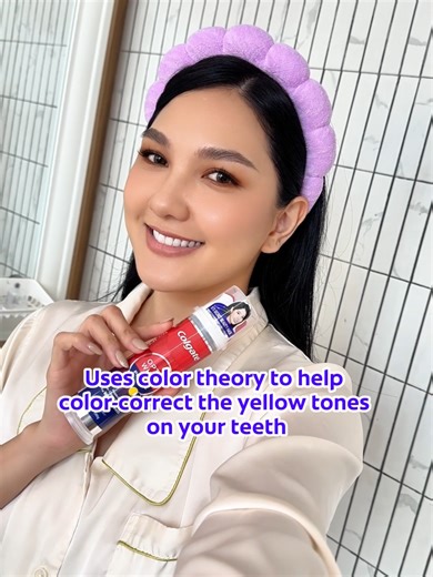 Channeling my inner IU today. ✨ Achieve that star-level radiant smile! #ColgateOpticWhite #ColgatePurple #PurplePump