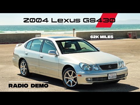 2004 Lexus GS430 | Radio Demonstration