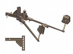 BXW0350 SwayPro Weight Distributing Hitch | Blue Ox