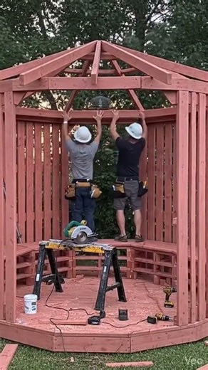 Cozy Backyard Gazebo Transformation ✨🌿