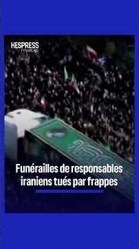 Funerals of Iranian officials killed by US-Israeli strikes.