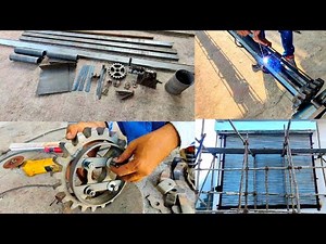 installation gear shutter | tutorial making Shutter | rolling shutter fitting