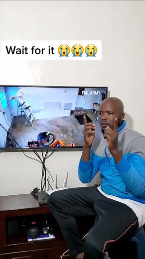 Man Falling off Ladder - Hilarious Video for Laughs!