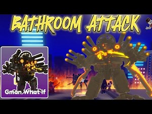 G-TITAN IN BATHROOM ATTACK | Roblox
