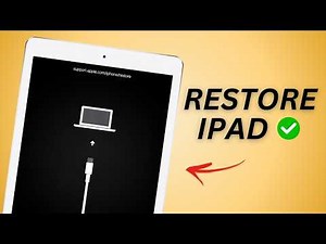 How To Restore iPad With iTunes