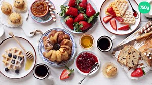 Muffins aux framboises et aux amandes