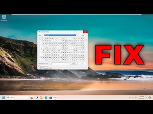 Character Map Not Working in Windows 11/10 [Solution]