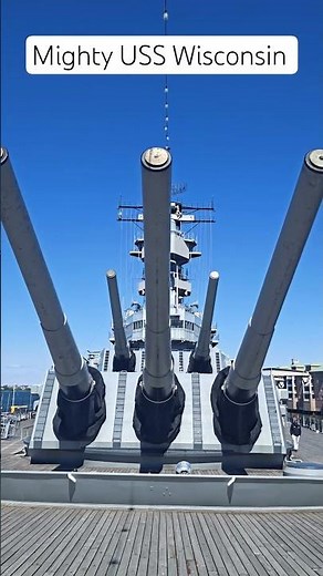 The Mighty USS Wisconsin 🇺🇸