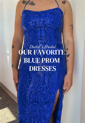 💙something about a nice blue will always win for me! @Davids Bridal Shop #satx #sanantonio #prom #prom2026 #ootd