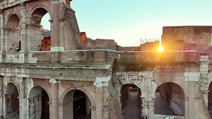 Ruins Ancient Rome Roman Forum Colosseum Stock Footage Video (100% Royalty-free) 1086097574 | Shutterstock