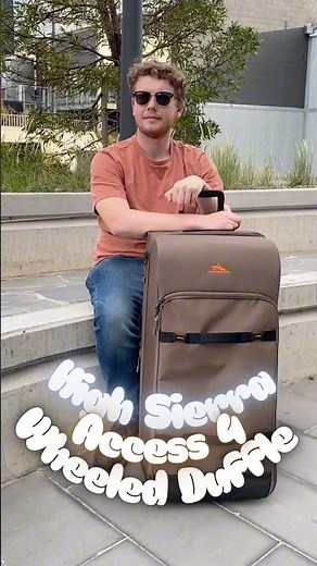 🧳This is the High Sierra Ultimate Access 4 DLX Wheeled Duffle Bag