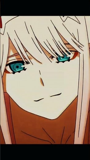 BEAUTY ❤️ | ZERO TWO | DARLING IN THE FRANXX #anime #animeedit #shorts #zerotwo #darling