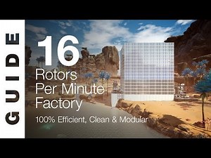 [GUIDE] 100% Efficient Rotor Factory Creating 16 Items / Minute from 180 Iron Ore