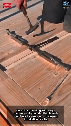 Process Deck Board Pulling Tool Precision for Carpenters#tool